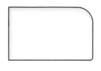 3/8" Round edge profile example