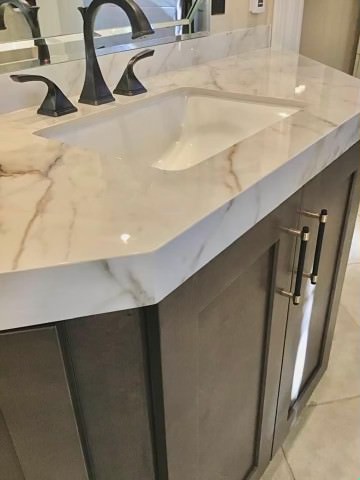 Image from Granite Details's gallery of previous granite, marble, porcelain, or other types of installation work they've completed.