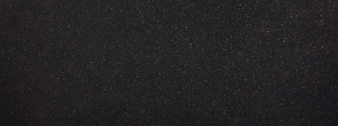 Black granite with natural shimmer look.